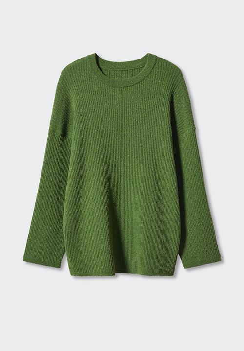 MANGO - Sweater adele - mid green