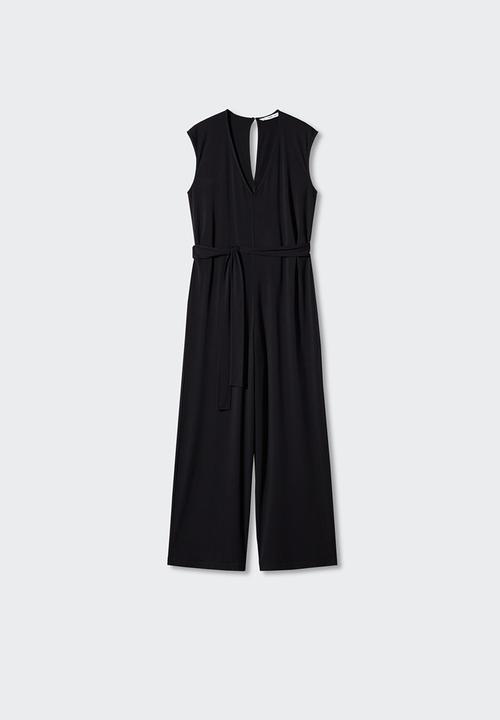 MANGO - Jumpsuit cata - black