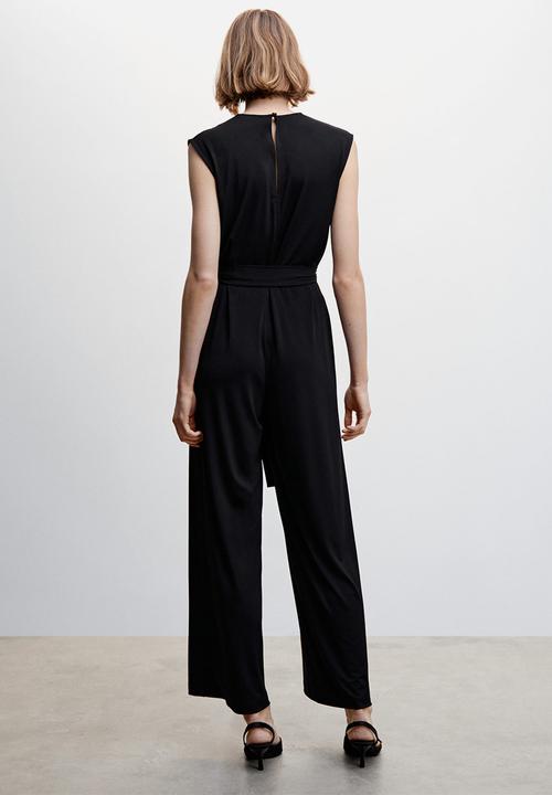 MANGO - Jumpsuit cata - black