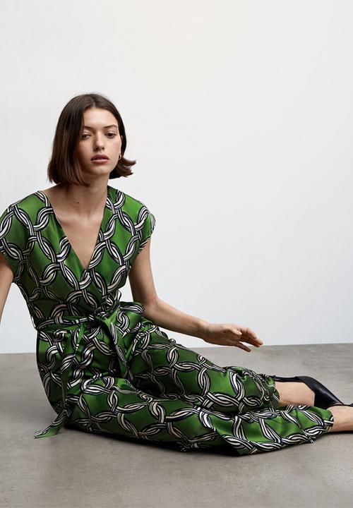 MANGO - One-piece suit cadena - green