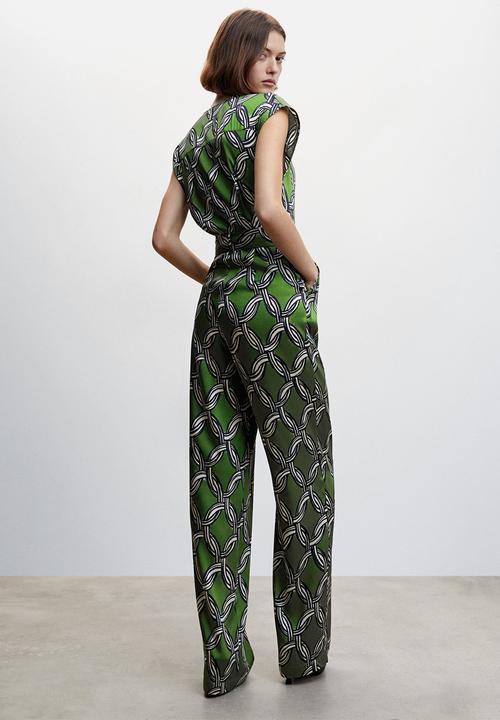 MANGO - One-piece suit cadena - green