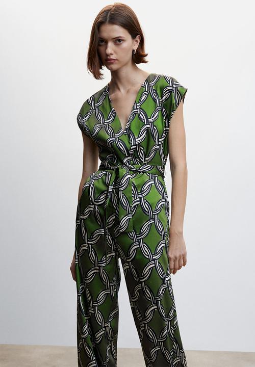 MANGO - One-piece suit cadena - green