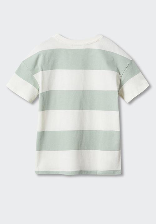MANGO - T-shirt cali - green