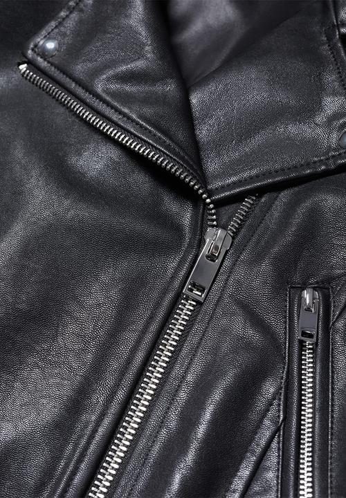 MANGO - Jacket mil - black