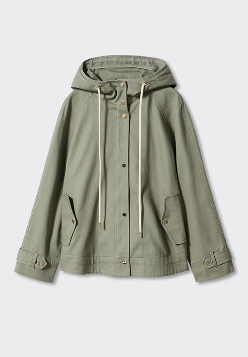 MANGO - Parka perfume - khaki