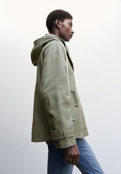 MANGO - Parka perfume - khaki