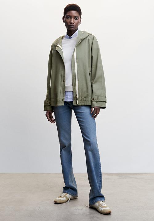 MANGO - Parka perfume - khaki