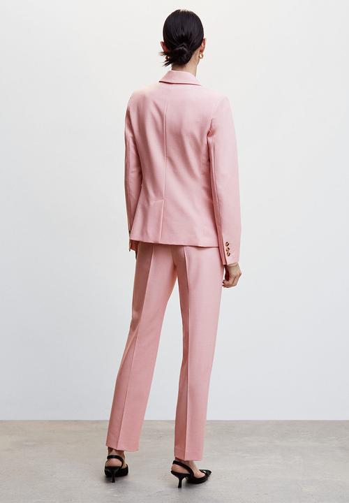 MANGO - Blazer borevi - mid pink