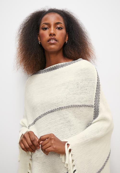 edit - Jamie poncho - cream