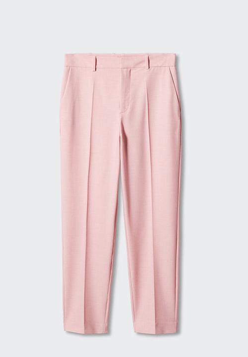 MANGO - Plus trousers borevi - mid pink