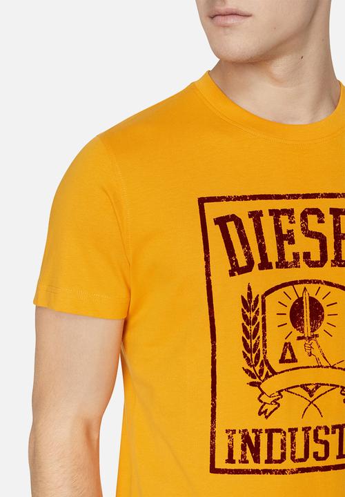 Diesel  - T-diegor-e10 t-shirt - gold