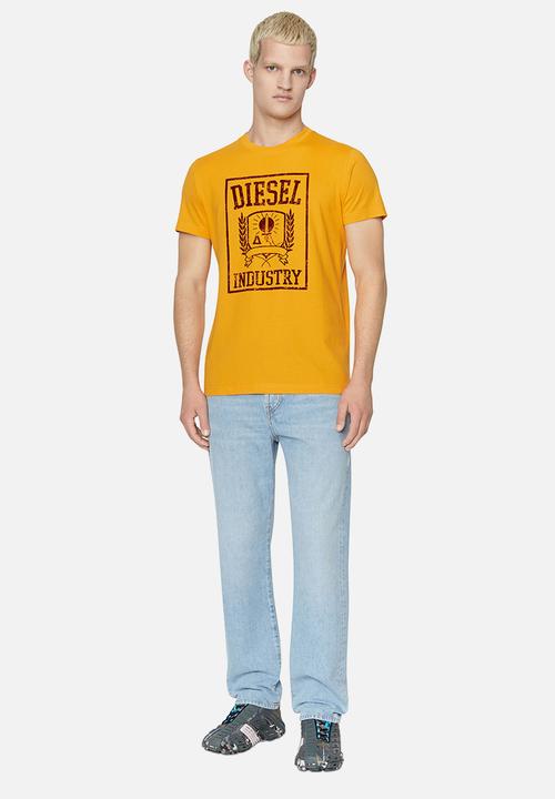 Diesel  - T-diegor-e10 t-shirt - gold