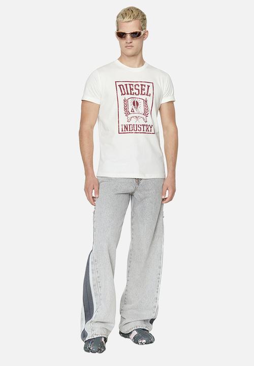Diesel  - T-diegor-e10 T-shirt - white 