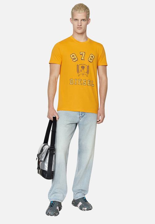 Diesel  - T-diegor-e11 t-shirt - gold 