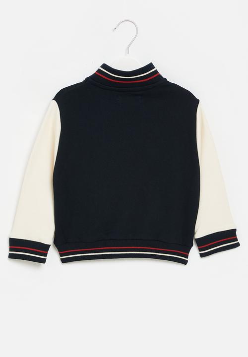 POLO - Boys jake collegiate jacket - navy