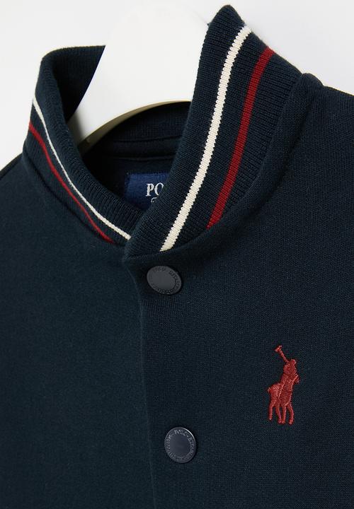 POLO - Boys jake collegiate jacket - navy