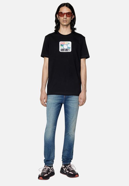 Diesel  - T-diegor-e37 t-shirt - black