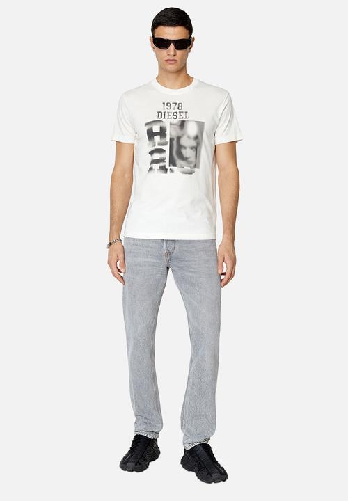 Diesel  - T-diegor-e13 T-shirt - white 