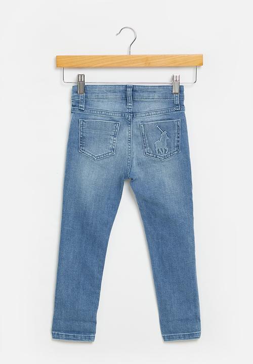 POLO - Boys pjc liam slim fit jean - light wash