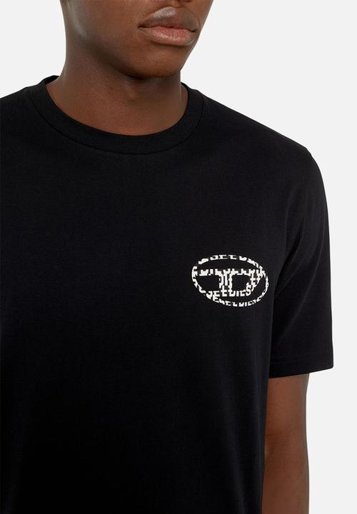Diesel  - T-just-d-mon camiseta - black 