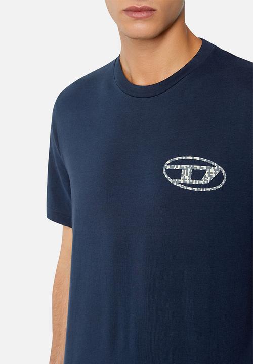Diesel  - T-just-d-mon camiseta - navy 