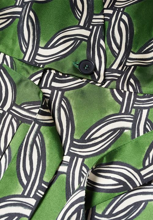 MANGO - Plus one-piece suit cadena - green