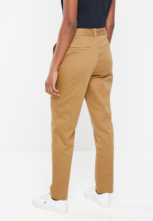 POLO - Women chino pant - camel
