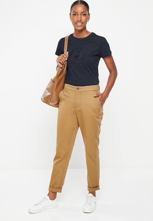 POLO - Women chino pant - camel