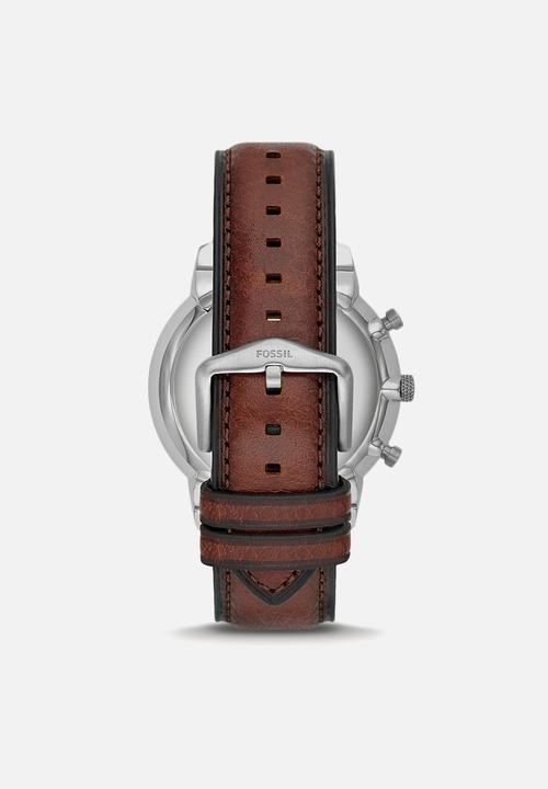 Fossil - Neutra- silver & brown