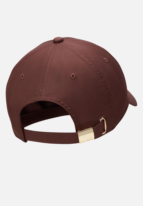 Nike - U nsw df h86 metal swoosh cap - earth & metallic gold