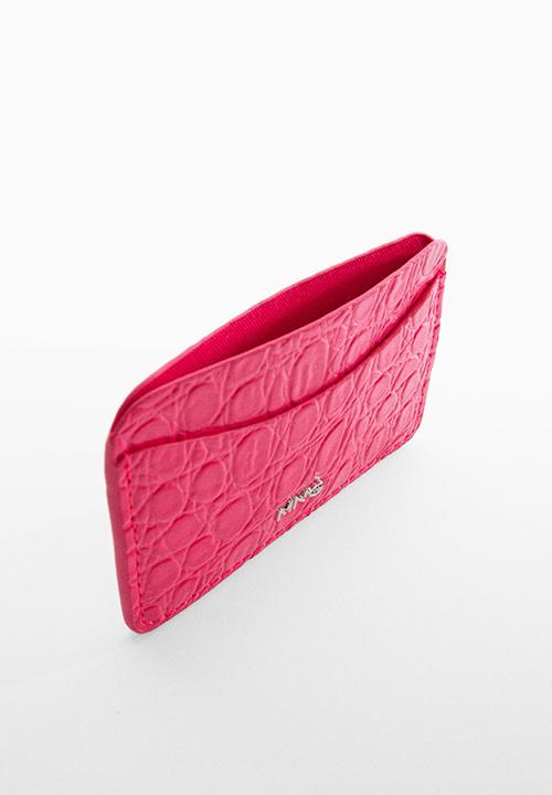MANGO - Card holder ona - pink