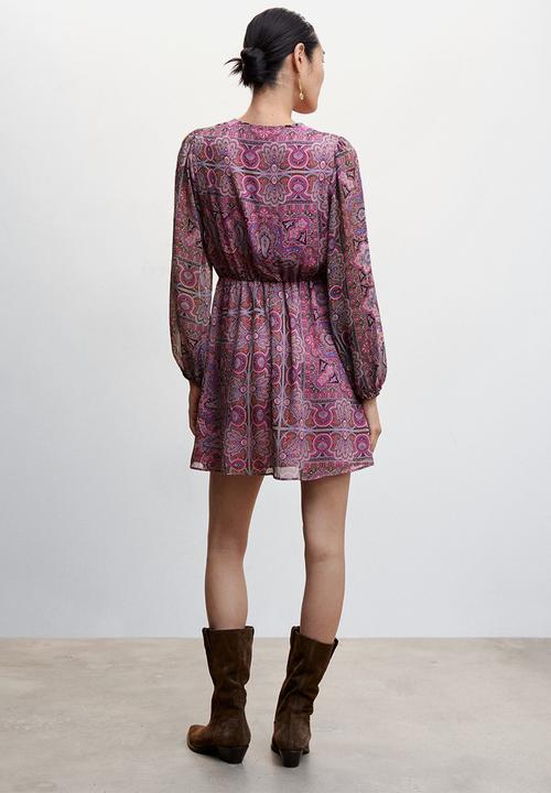 MANGO - Dress diana - light pastel purple 