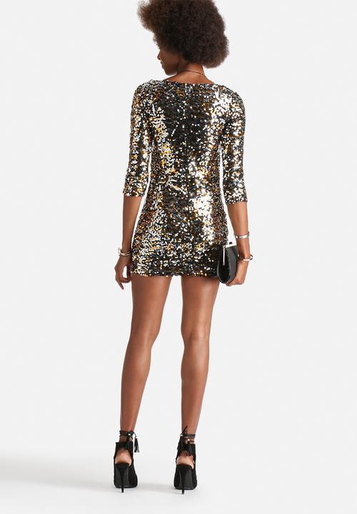 Vero Moda - Double Coloured Sequins Dress
