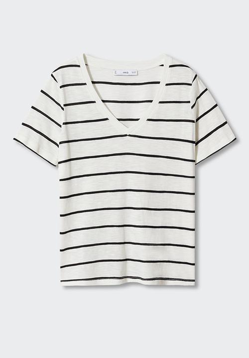 MANGO - Plus T-shirt linda - white