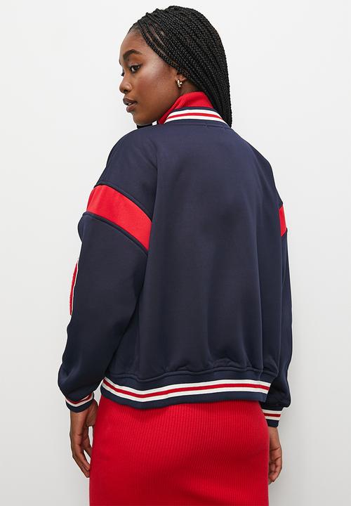 Blake - Collegiate bomber - ink