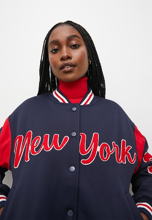 Blake - Collegiate bomber - ink