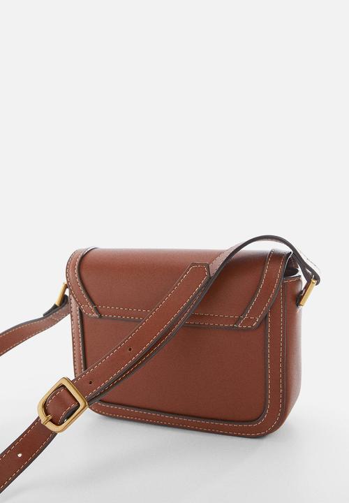 MANGO - Bag cantalar - brown 