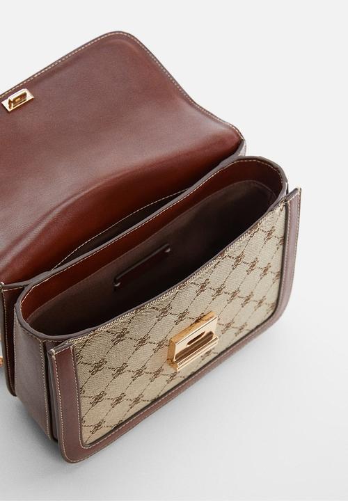 MANGO - Bag anna - brown