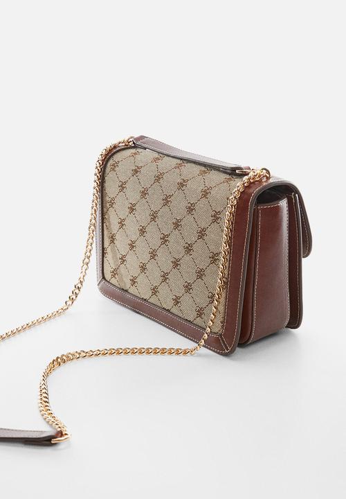 MANGO - Bag anna - brown