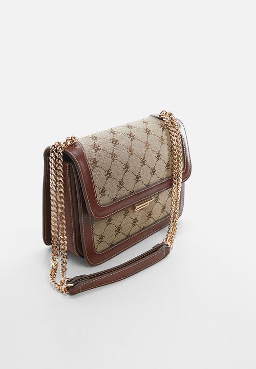 MANGO - Bag anna - brown
