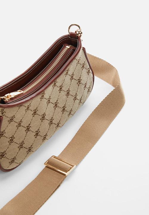 MANGO - Bag anna - brown