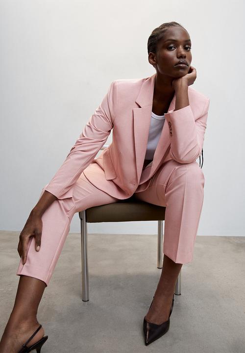 MANGO - Plus blazer borevi - mid pink