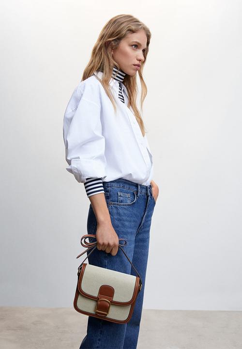 MANGO - Bag cantalar - brown