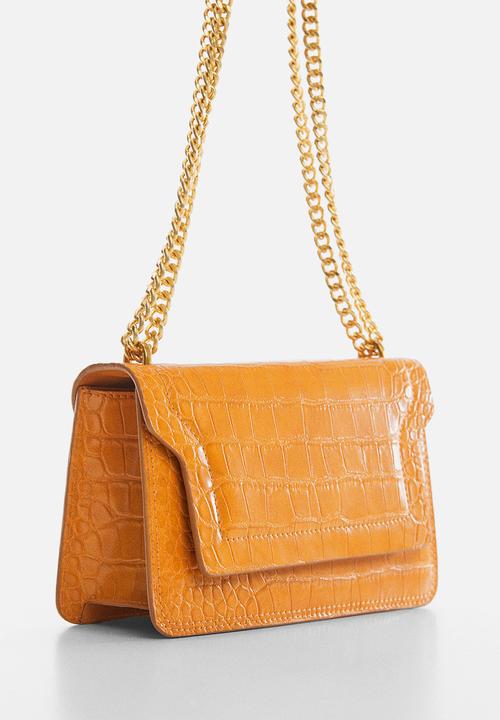 MANGO - Bag dani - mustard