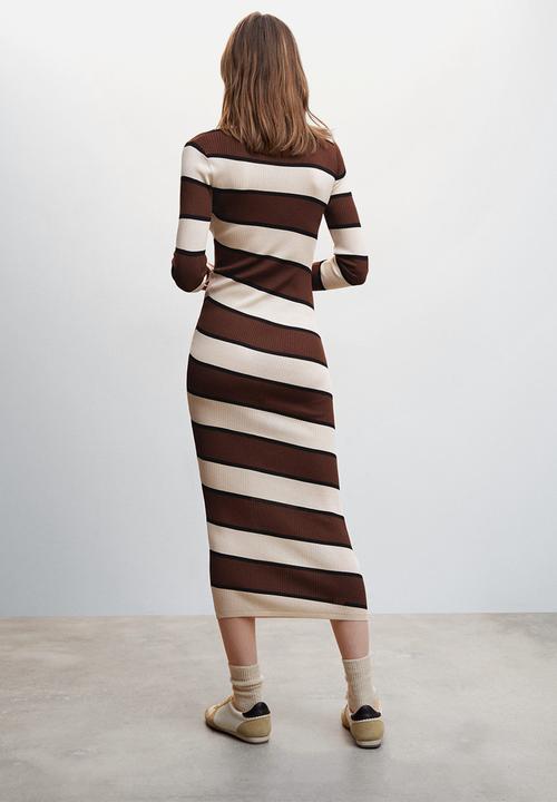 MANGO - Dress egipto - brown 
