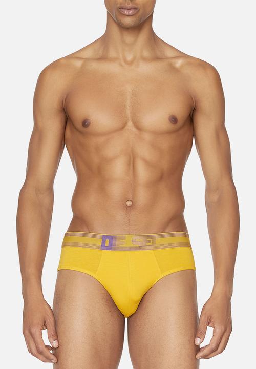 Diesel  - Umbr-andrethreepack underpants - E6189diesel - gold