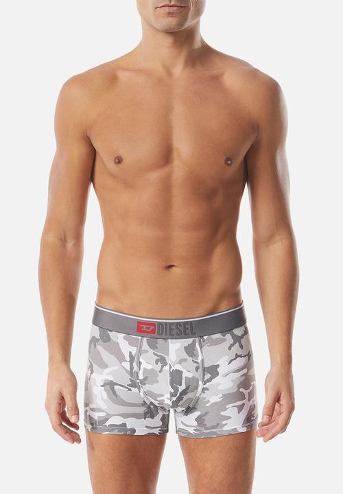 Diesel  - Damien 2 pack boxer briefs - grey/grey camo