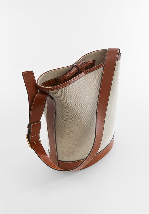 MANGO - Bag cantalar - brown 