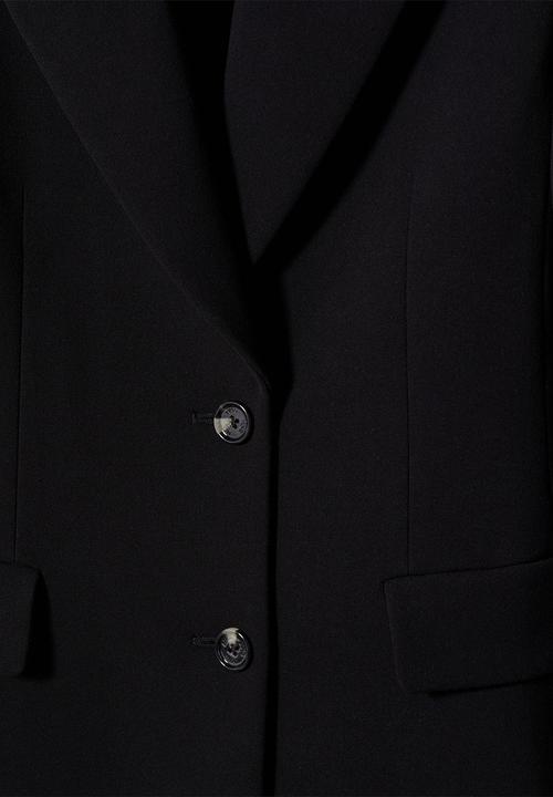MANGO - Plus coat sugus - black