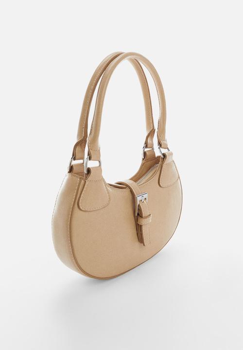 MANGO - Bag casandra - vanilla